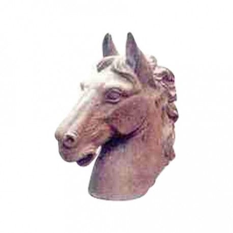 Cloche en fonte tête de cheval - Ducatillon